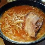 春一家 三代目 麺宿 - 辛味噌らーめん(トッピングチャーシューのみ)  Apr.2016