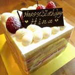 アンファン・ルミエール  - 季節のショートケーキ！(2016,04/09)