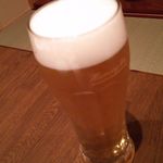 日本料理　　銀扇 - 生ビール