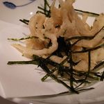 日本料理　　銀扇 - 白魚天ぷら