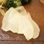 鮨 一新 - <'16/04/05撮影>一新特選コース 7560円 2品目 九州 アズキハタ