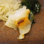 鮨 一新 - <'16/04/05撮影>一新特選コース 7560円 4品目 本ミル貝