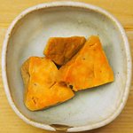 鮨 一新 - <'16/04/05撮影>一新特選コース 7560円 7品目 津軽海峡 あん肝