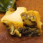 鮨 一新 - <'16/04/05撮影>一新特選コース 7560円 8品目 千葉 黒鮑