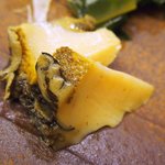 鮨 一新 - <'16/04/05撮影>一新特選コース 7560円 8品目 千葉 黒鮑