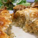 オレンチ カフェ - ランチ　オムライス　デミグラスソース