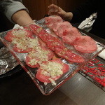 Matasaburo - 塩タン３種盛(2016,02)