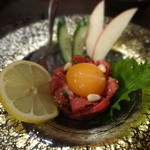 Matasaburo - 特製タンのユッケ風(2016,02)