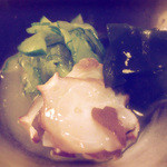 懐石 辻留 - たこときゅうりと酢の物