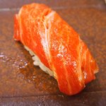 鮨 一新 - <'16/04/05撮影>一新特選コース 7560円 14品目 大トロ