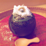 京懐石 吉泉 - 冷製かぼちゃ茶碗蒸し風