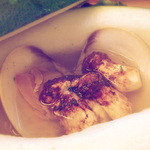 京懐石 吉泉 - 蛤と松茸