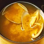 鮨 一新 - <'16/04/05撮影>一新特選コース 7560円 24品目 アサリの味噌汁