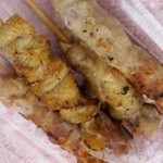 Dango Chaya Rakuu - 「やきとり 1本 (70円)」とコスパの良い「らくう」さん