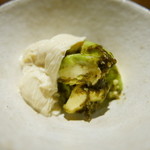 佳肴みを木 - 湯葉とアボカドの海苔佃煮和え