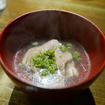 佳肴みを木 - 肉吸い物