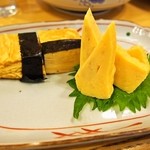 まるまん寿司 - すし屋の玉子焼き