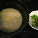 スープ割り　鶏