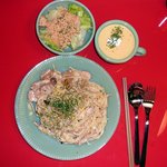 プレイヤーズレッド - チキンのクリームパスタ♪