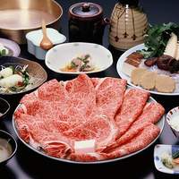 丸小が誇る伝統の味◆すき焼きコース