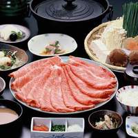 本格霜降り肉をあっさりいただく◆しゃぶしゃぶコース