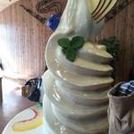 山川牧場ミルクプラント - 2016.03ベンチ？オブジェ？