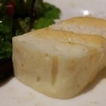 ラターブルドゥシュエット - 【H28.4.9】白身魚とズワイガニのテリーヌ。