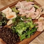 ラターブルドゥシュエット - 【H28.4.9】前菜盛り合わせ。
