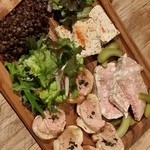 ラターブルドゥシュエット - 【H28.4.9】前菜盛り合わせ。