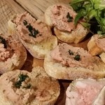 ラターブルドゥシュエット - 【H28.4.9】鶏レバーのムース。