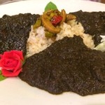 SP ジビエ3兄弟版3色カレー（山羊・ラムレバー・馬肉キーマ）