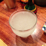 炭家 - いつもいただく氷結酒です。