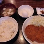 さくら水産 - 日替りB定食 チキンカツ