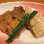 日本料理介寿荘 - 若鶏味噌風味焼き