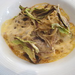 シック プッテートル - フキノトウと豚背脂