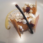 シック プッテートル - デセール（サクラジャム？とキャラメルエスプーマ）