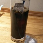 イザカヤ ヨンゼロキューサン - 食後のアイスコーヒー(2016.04.13)