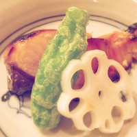 懐石料理 はし本 - 鰆と万願寺唐辛子