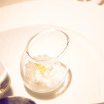 レフェルヴェソンス - 昆布茶と日本酒のグラニテ