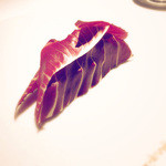 レフェルヴェソンス - フォアグラのナチュレルと洋梨、麹のヨーグルトとしょっつるのキャラメル、シブレット、ラディッキオ