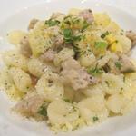 トラットリア ダ コヴィーノ - タケノコとサルシッチャのニョケッティ　￥1700