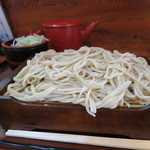 もり 590円　パランパランな太さの蕎麦（2016年4月）