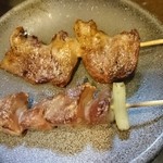 焼き鳥専門店むらかみ - ハツとズリ！ずりの最後にセロリ！