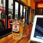 ARCO IRIS - ジムビームハイボール。
      お借りしたWiFiのIDとパスワード入力。
      繋がった♪
      さぁこれから飲む前に…ハイボール飲みながら終わらせることは終わらせて。