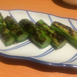 串焼き GoZZo - 大きなアスパラ