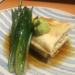 串焼き GoZZo - 油揚げの炙り