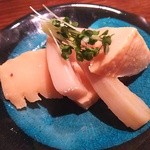 食彩酒房 会家 - 筍とレンコンの煮物