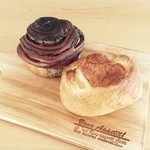 バックシュトゥーベ ツオップ - チョコロールと明太ポテト