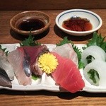 俺の魚を食ってみろ!! - (2016/4)玉手箱刺身盛り合わせ