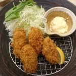 大戸屋 - 広島産カキフライ定食４個入り 962円